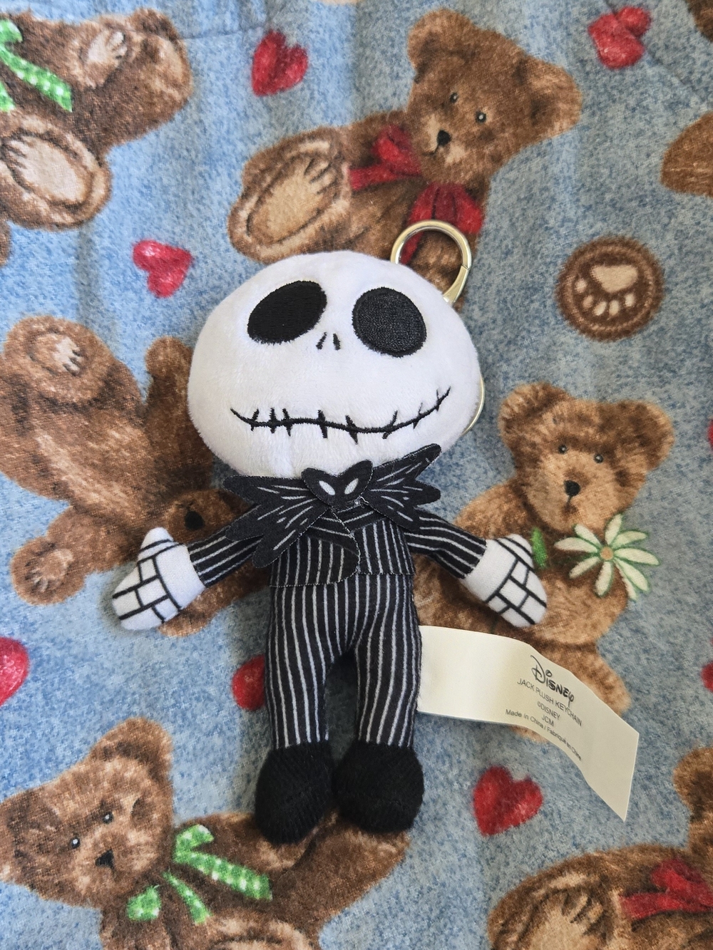 Disney Jack Skellington Plush Keychain